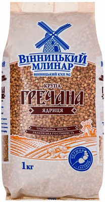 Крупа гречневая ТМ Вінницький млинар м/у 1кг 