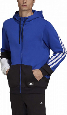 Джемпер Adidas M FI CB FZ H39773 р. 2XL синій