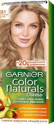 Краска Color Naturals Color Naturals №8.1 песчаный берег 110 мл