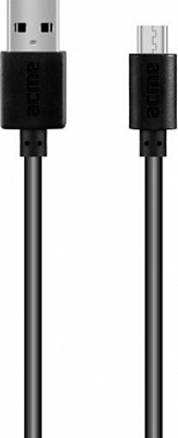 Кабель CABELEXPERT USB – microUSB 1 м чорний (CCP-mUSB2-AMBM-1M)