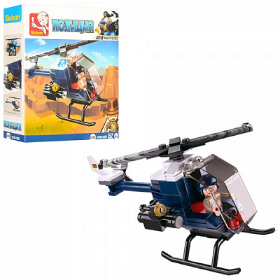 Конструктор Sluban Поліція New: Вертоліт M38-B0638B