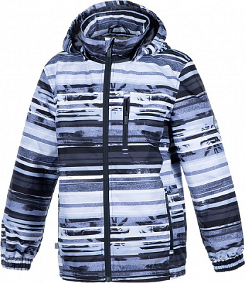 Куртка дитяча для хлопчика HUPPA Janek р.128 сірий 93348