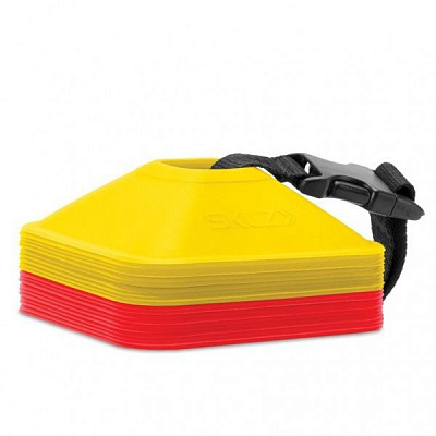 Набір фішек для тренувань SKLZ р. OS червоний/жовтий SC-AMC999-020-01 Mini cones