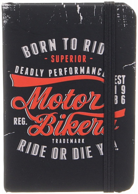 Книга для нотаток Motor Bikers А7 96 аркушів