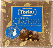 Шоколад Torku молочний з фундуком 70 г (8690120041483)