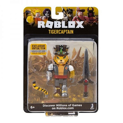 Фігурка колекційна Jazwares Roblox Core Figures TigerCaptain W4 ROG0111