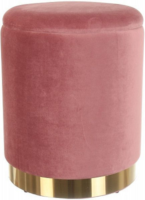 Сундук-пуф Francois 31,5х31,5х38см роуз голд 