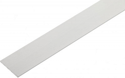 Полоса АЛЮПРО анодированная 30х2 мм 2 м серебро