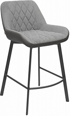 Стул Bjorn полубарный NORD PB MAGIC VELVET 2209 PR черный / черный