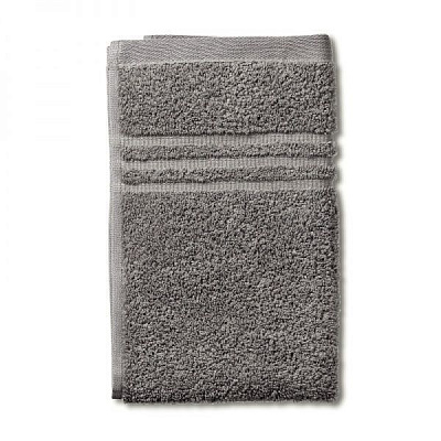 Рушник махровий Leonora 30x50 см темно-сірий Kela
