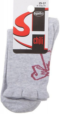 Шкарпетки жіночі CHILI 748 р. 25 сірий 1 пар