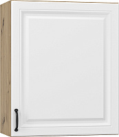 Шафа верхня МС Глорія В (1ф) 60х72х31,5 см білий/дуб артізан Грейд