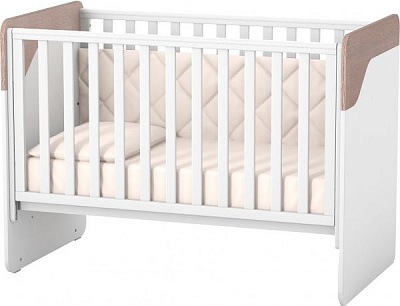 Ліжко дитяче Veres Сідней ЛД4 капучино-білий 04.3.1.1.13