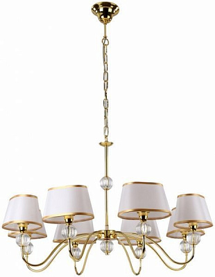Люстра подвесная Arte Lamp TURANDOT 8xE14 золотой A4021LM-8GO 