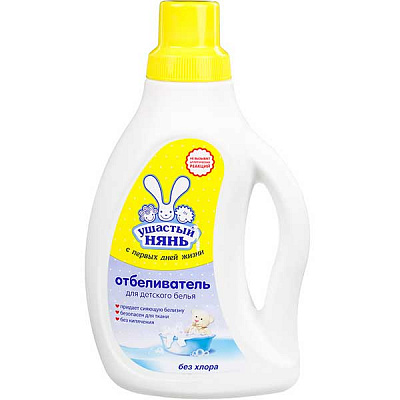 Отбеливатель Ушастый нянь для детского белья 750 мл