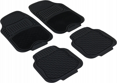 Коврики автомобильные Auto Assistance Proline AP17138 4 шт. с текстильными вставками универсальные