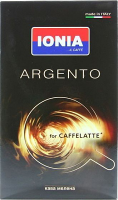 Кофе молотый Ionia Аrgento 250 г 8005883100306 