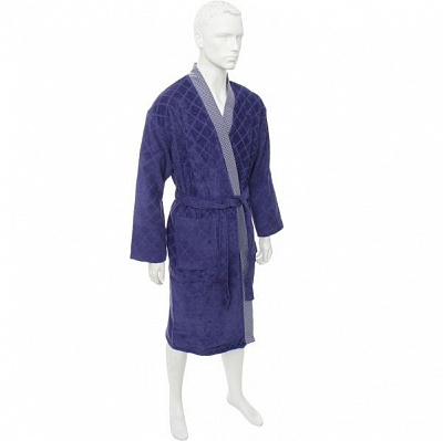 Халат чоловічий Durutex Velour р. XL сапфір