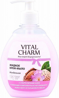 Крем-мыло Vital Charm Миндальное 300 мл