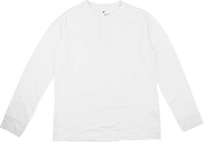 Футболка унисекс AMERICAN EAGLE р.128 белый 1256 