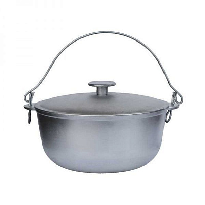 Казан походный Biol 6 л алюминиевый с дужкой и крышкой К0600Т