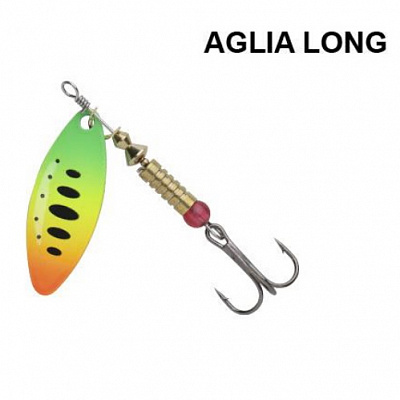 Блесна-вертушка Fishing ROI 5 г Aglia Long 29 yellow