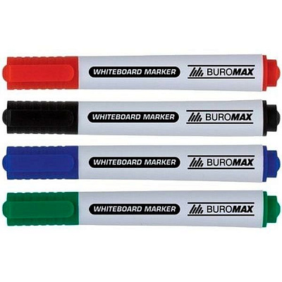 Набір маркерів Buromax 2-4 мм 4 шт. BM,8800-94 різнокольоровий