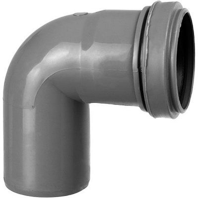 Колено Инсталпласт d50x87,5°