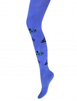 Колготки детские БЧК 250 р.116-122 синий 