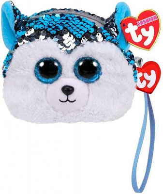 М'яка іграшка TY гаманець Хаскі 95225