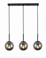 Подвес Sensio Lil 1x40 Вт /E14 черный/дымчатый LS-74658/3LB-E1440W
