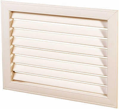 Решетка Вентс НГН 900x600 пластик бежевый 