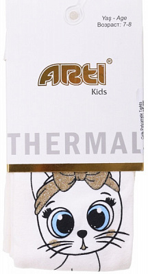 Колготки для дівчаток ARTI 650008р.119-131 молочний