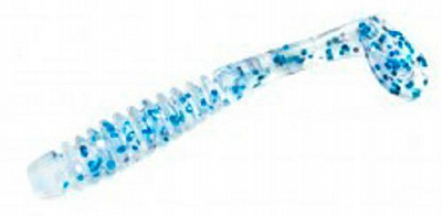 Віброхвіст Ken Katsu Vibration fish 5 128 мм 3 шт. #1 shad silver floating salt