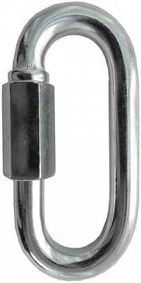 Карабін гвинтовий оцинкований 16 мм