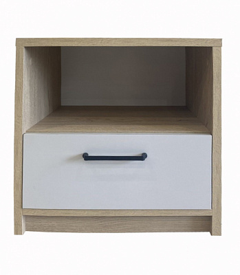 Тумба прикроватная Kartissa Матера 440x490x354 мм дуб кремона торро/кашемир (М-ТКр 1ш/к)