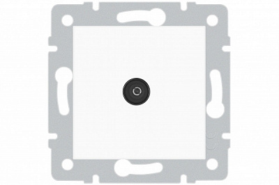 Розетка TV TV прохідна HausMark Stelo IP20 білий 501-0288-129