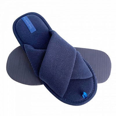 Тапки домашние мужские HS-VL SOTA (Х) 9267 р.40/41 темно-синий 