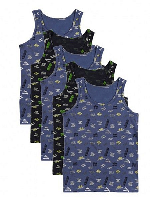 Майка дитяча для хлопчика DONI 77834 р.146-152 в асортименті