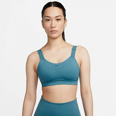 Бра Nike W NK DF ALPHA BRA DD0430-440 р.MA-B голубой