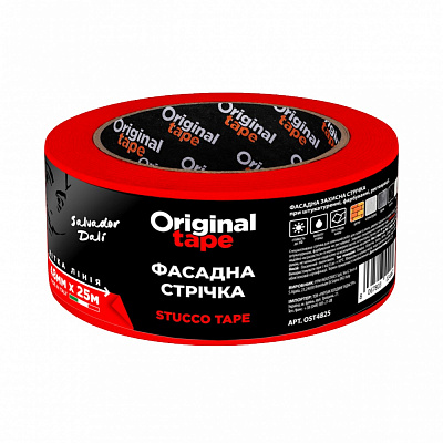 Стрічка клейка фасадна STUCCO TAPE 48 мм x 25 м ORIGINAL TAPE
