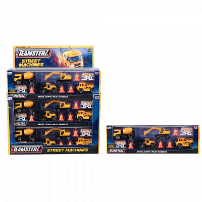 Набір машинок Teamsterz Будівельні машини 
