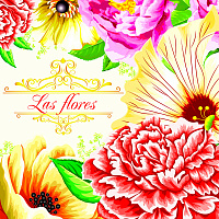 Серветки столові Luxy Дивовижні літні квіти 33х33 см мульти 18 шт.