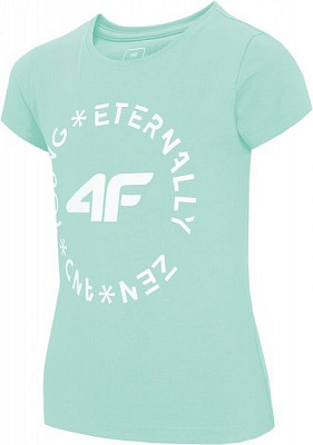 Футболка 4F HJL21-JTSD005B-47S р.128 мятный