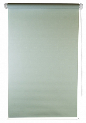 Ролета мини Лен Серый шелк 72x160 см светло-серая 