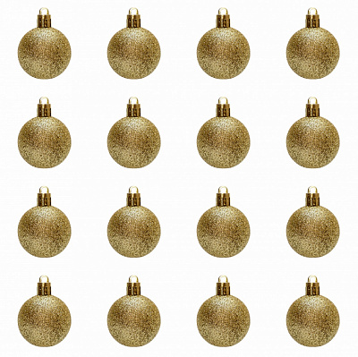 Набор елочных шаров 891978 d 40 мм 16 шт./уп.