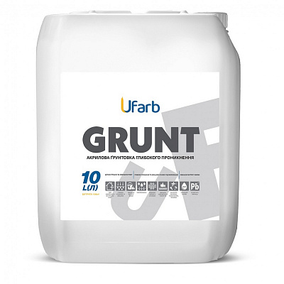 Ґрунтовка глибокопроникна Ufarb 10 л