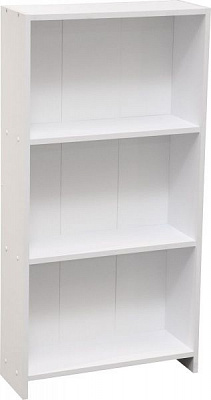 Этажерка пристенная Doros 3-уровневая 1120х630х220 мм белый с текстурой