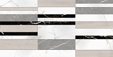 Плитка Allore Group Marmolino White W\DEC M NR Satin 30,8x60,8 см