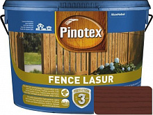 Деревозащитное средство Pinotex fence lazur красное дерево мат 10 л